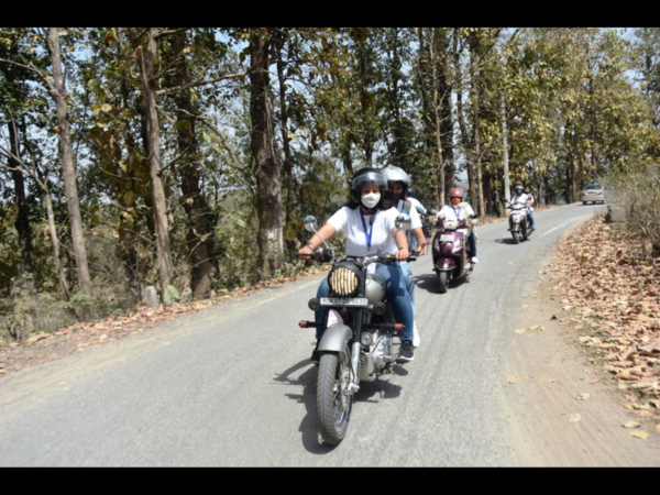 Uttarakhand Over 200 women riders take to Doon streets for bike