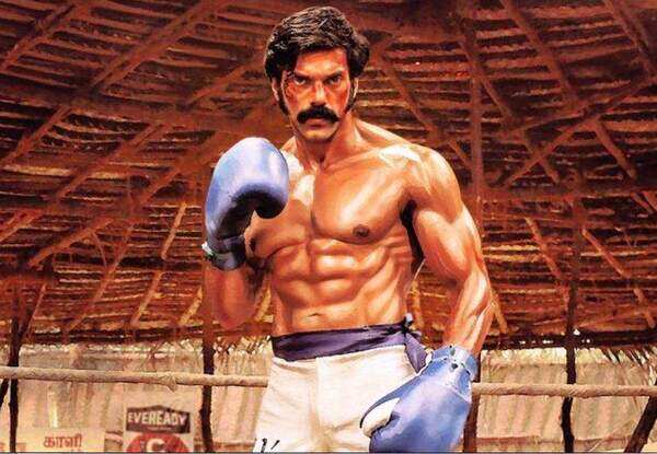 Arya in Sarpatta Parambarai first look