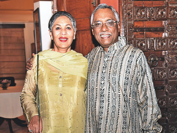 Renuka Varma and Pavan K Varma