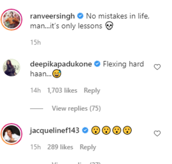 Hubby Ranveer Singh's Comment under Deepika Padukone's Latest Post is  Winning Hearts 🥰 #deepikapadukone #ranveersingh #srk #shahrukhkhan