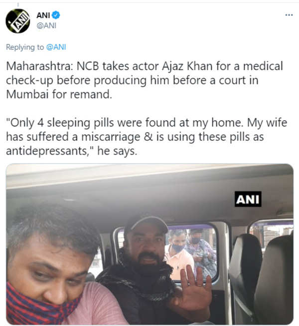 Ajaz Khan On NCB Arrest: Sleeping Pills Found At My Home Were Used By ...