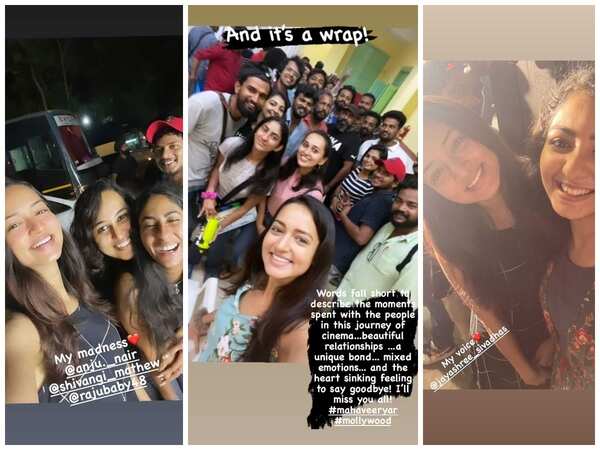 Shanvi Sri wraps up Malayalam debut, shares a heartfelt note to describe the experience