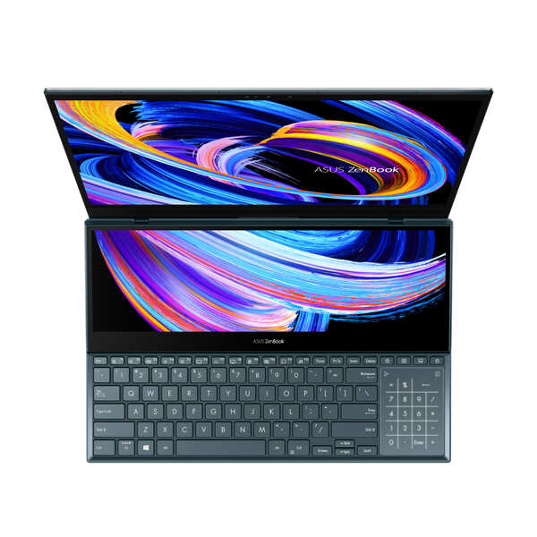 ZenBook Pro Duo 15 OLED_UX582_Product photo_1B_Celestial Blue_Web_05_NumberPad