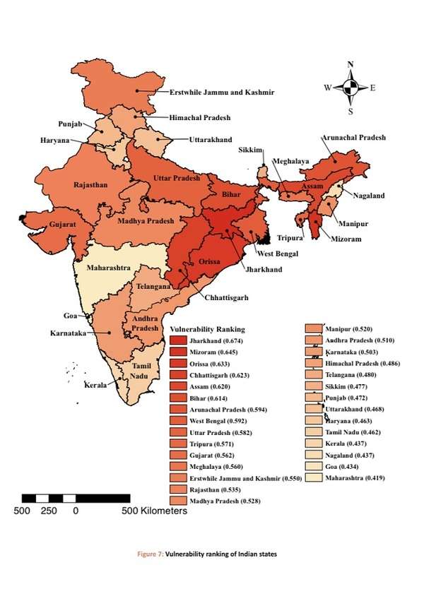 States in east India highly vulnerable to climate change, says first ...