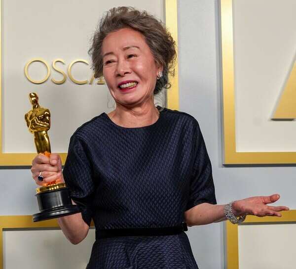 Oscars 2021 YuhJung Youn's acceptance speech mentioning Brad Pitt has