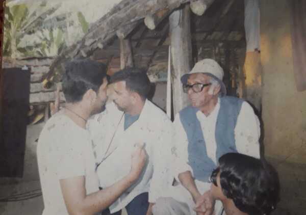 Mrinal sen with Kaushik (2)
