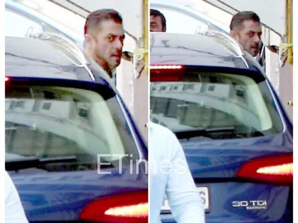 salman outside his residence