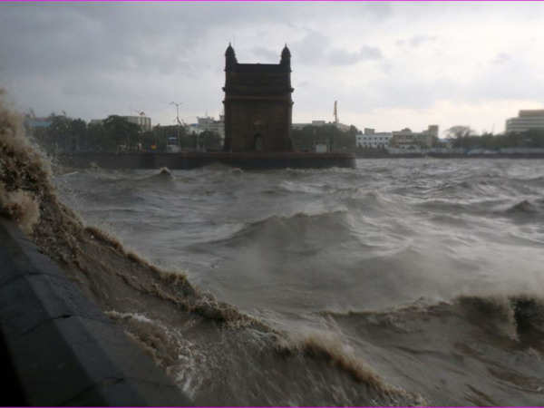 Photos: Cyclone Tauktae Damages Wall, Footpath Near Gateway Of India ...