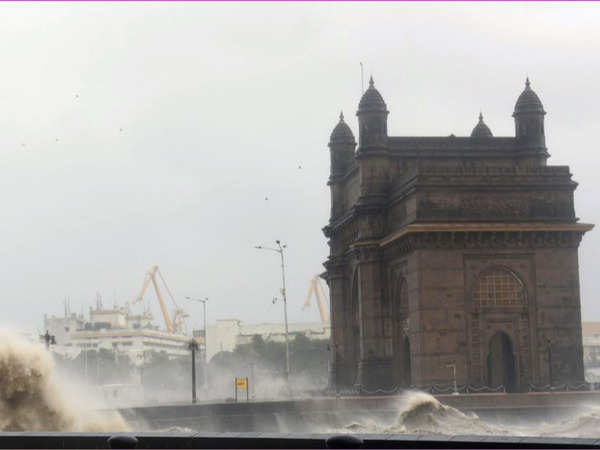 Photos: Cyclone Tauktae Damages Wall, Footpath Near Gateway Of India ...