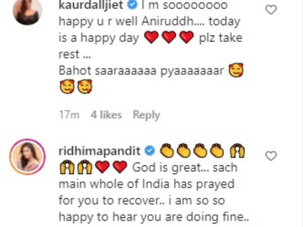 Anirudh comment