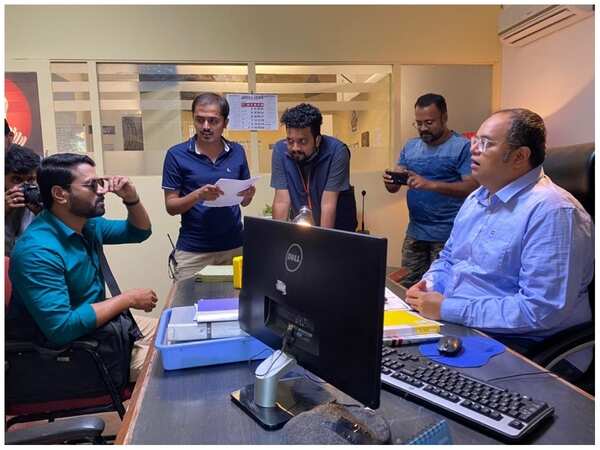 Karan Ananth and Anirudh Mahesh on duty