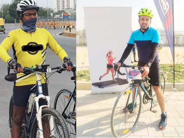 Prof Sudeep Kumar (L) and Nisheet Jaiswal
