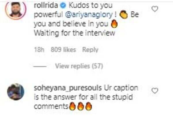 Netizens on Ariyana