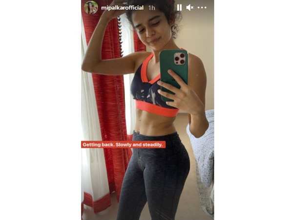 Mithila Palkar shows off her toned body in this post-workout
