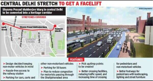 central delhi facelift