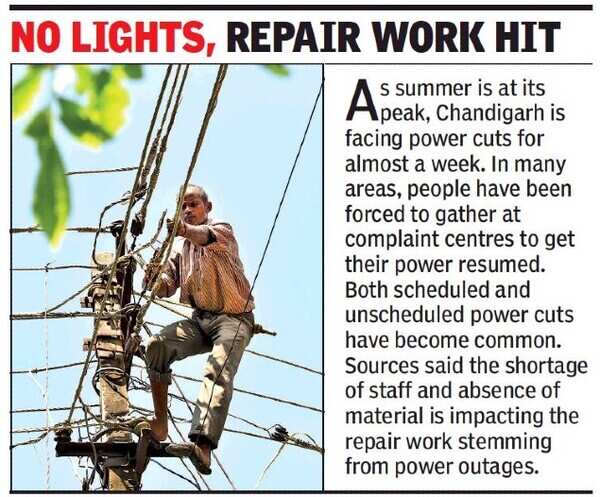 Forget wires, power dept not even buying screws
