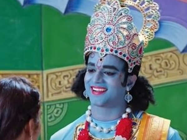 Akarsh as Lord Krishna