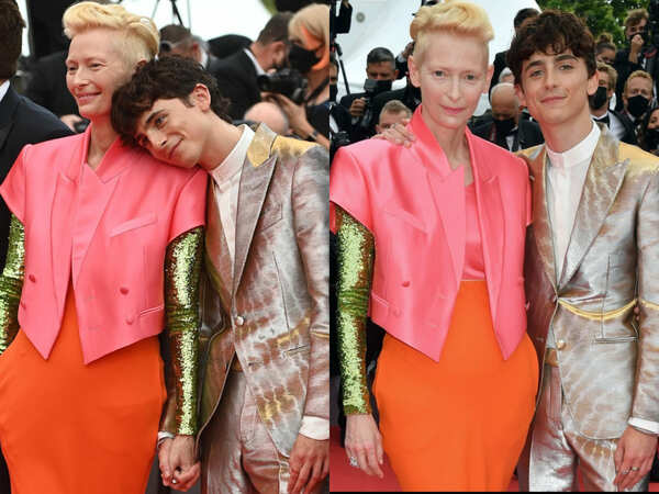 Chalamet and Tilda Swinton