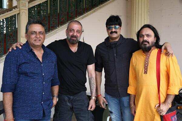 Sanjay Dutt, Abhishek Dudhaiya, Anirudha and folk singer Yogesh Gadhwi