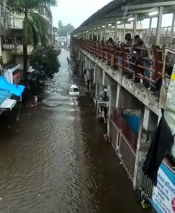 Waterlogging near railway station