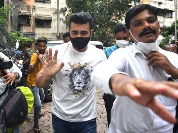 Raj Kundra remanded till July 23. TOI Photo: Santosh Bane