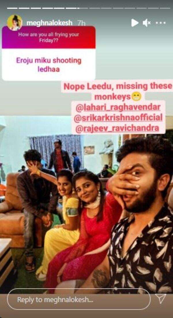 Meghna and her co-stars