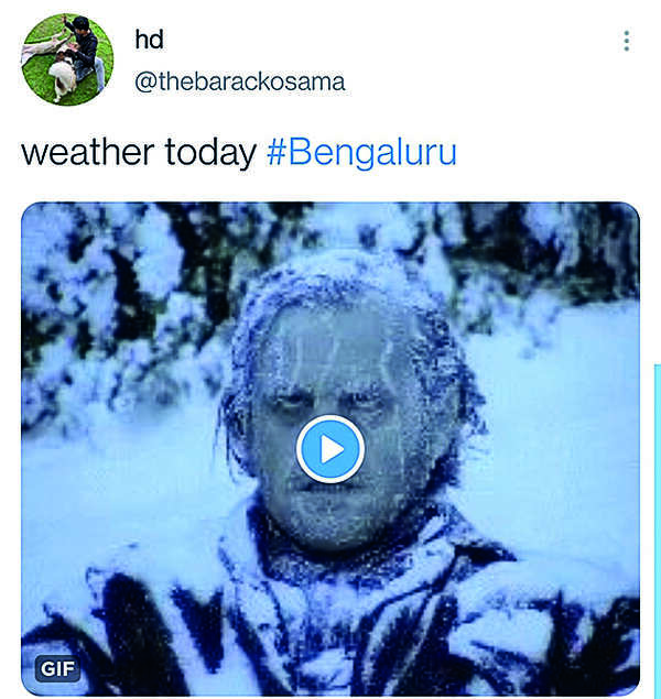 City’s hill-station weather bowls over netizens