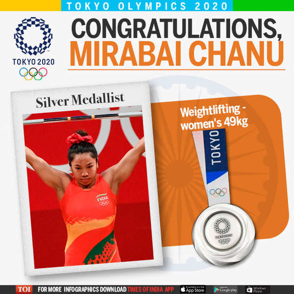 Mirabai Chanu: I Dedicate This Medal To My Country And Thank The ...