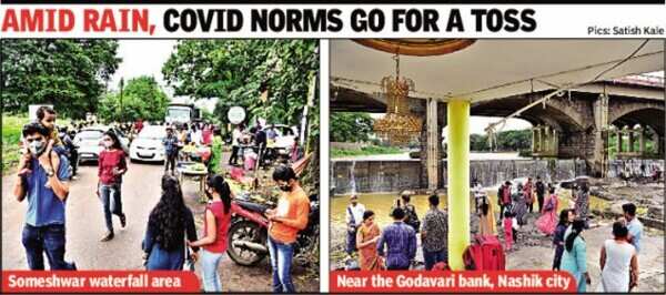Nashik residents flock to Igatpuri, Trimbakeshwar