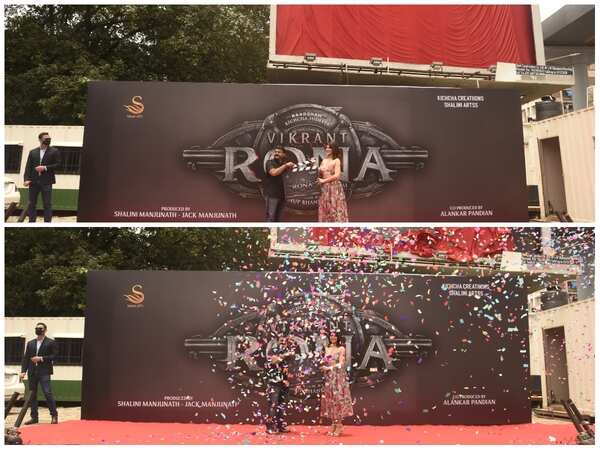 Team 'Vikrant Rona' unveils Jacqueline's first-look