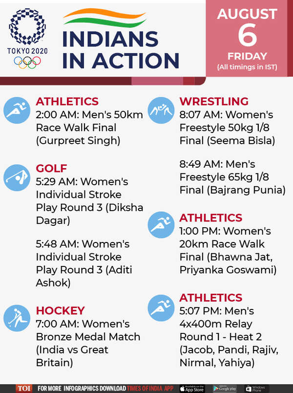 Tokyo Olympics-Schedule Template