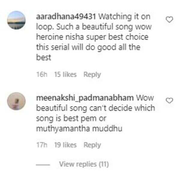 Netizens on MM title song