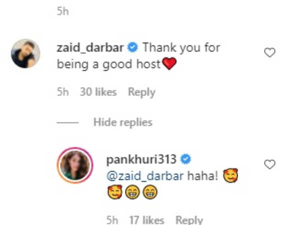 Zaid comment