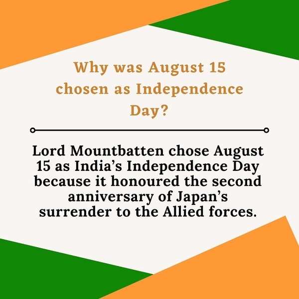 India Lesser Known Facts About Independence Day India News Times Of India