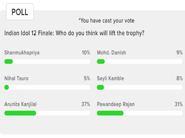 Poll result