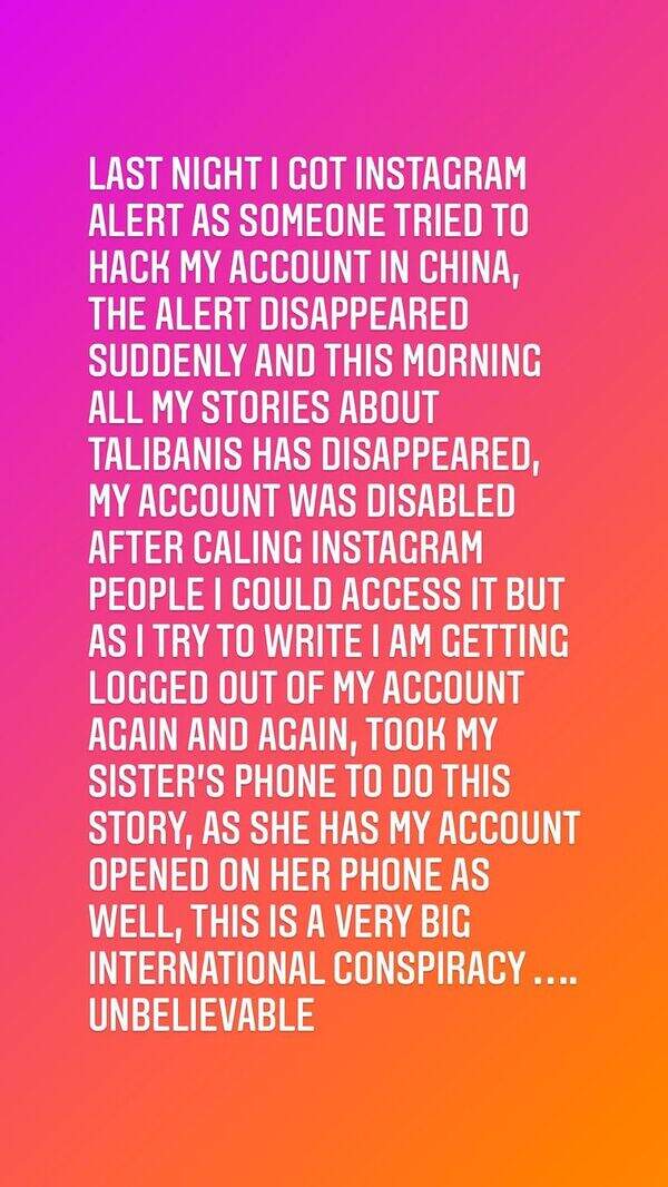 Kangana Ranaut's Instagram Account