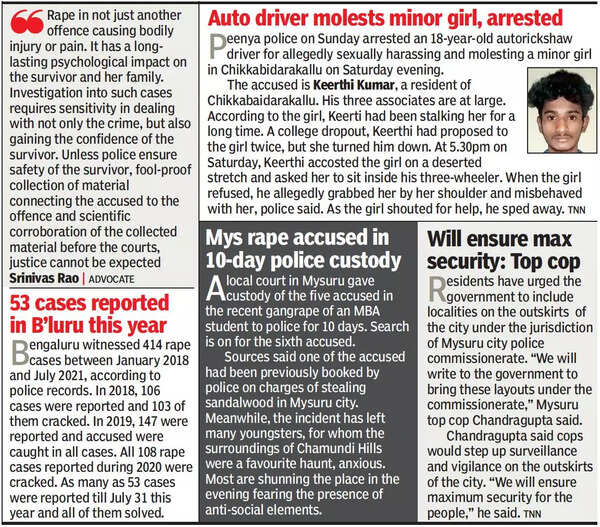 Karnataka sees rise in rape cases but convictions of offenders fall