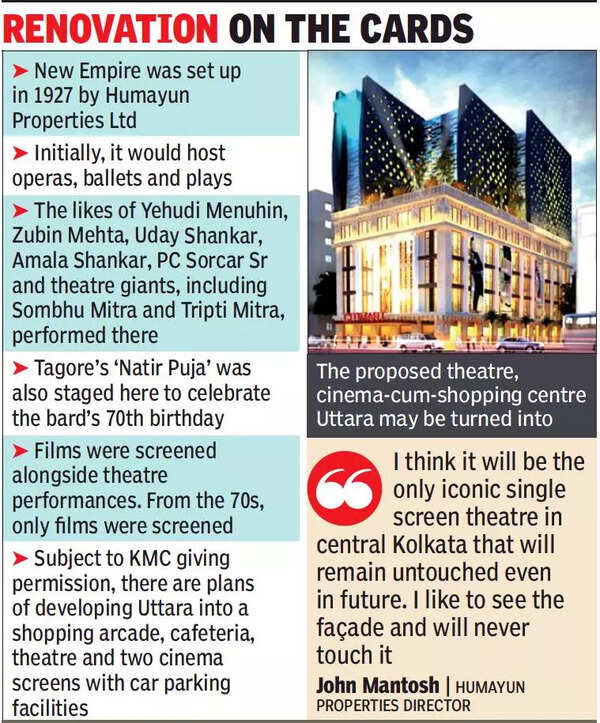 Kolkata Uttara owner keen to adopt old New Empire format Kolkata