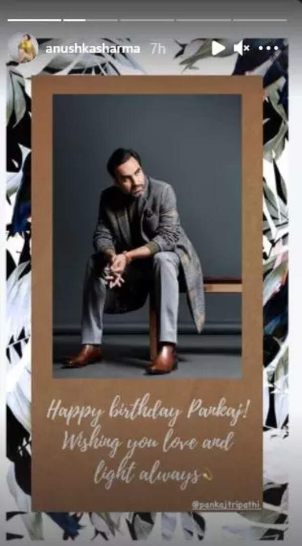 Happy birthday Pankaj Tripathi: Anushka Sharma, Kriti Sanon and other ...