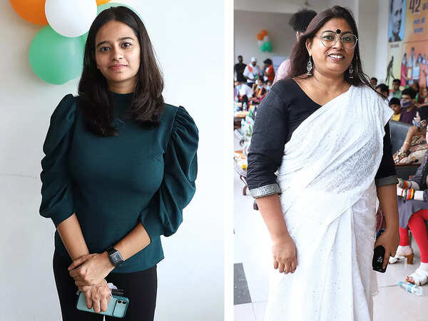 (L) Elisha Ojha (R) Dr Sudha Bajpeyi (BCC/ Aditya Yadav)