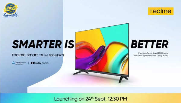 realme new launch tv