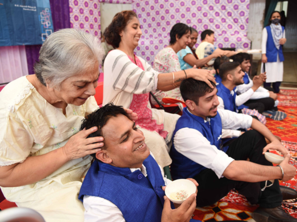 Oil champi competition was also organised