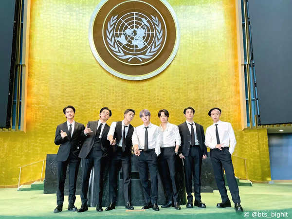 BTS At The 2021 UNGA Celebrities And Climate Change Activism