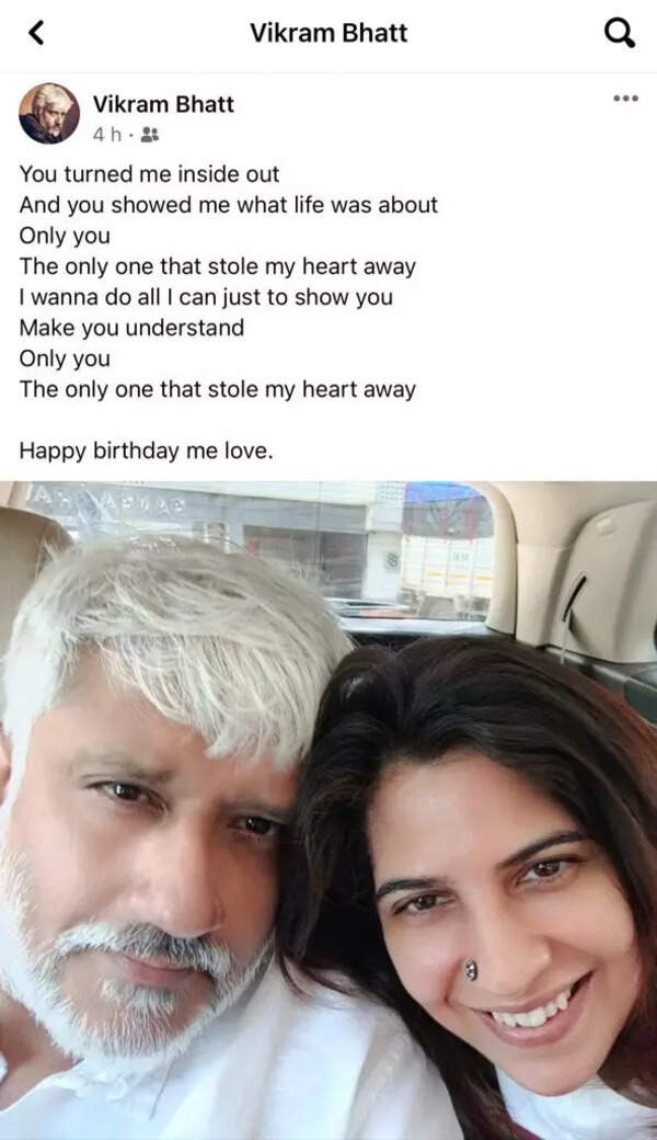 Vikram Bhatt, Shwetambari Soni