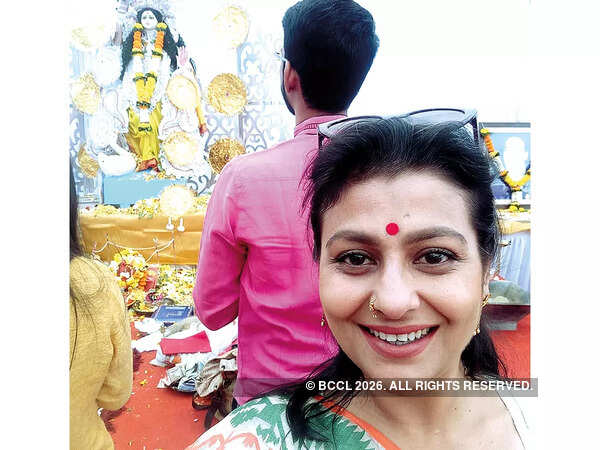 Jaya at a puja in Mumbai two years ago