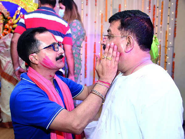 Tapas Roy Chowdhury (L) and Jayanto Sarkar (BCCL/ Vishnu Jaiswal)
