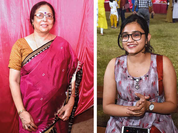 (L) Enakshi Sinha (R) (BCCL/ Vishnu Jaiswal)