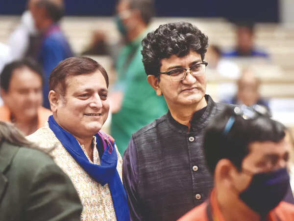 Manoj Joshi and Prasoon Joshi
