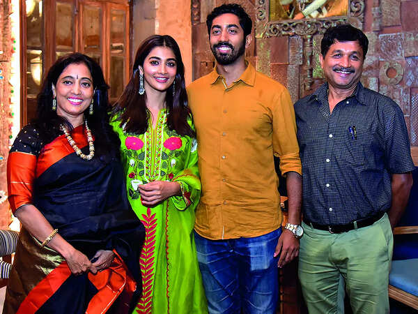 (L-R) Latha, Pooja, Rishabh and Manjunath Hegde (BCCL/ Vishnu Jaiswal)