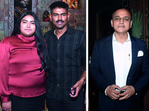 (L) Aishna and Ayush (R) Binod Kumar Singh (BCCL/ Vishnu Jaiswal)